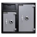 Mesa Safe Mesa Safe MFL2731CC Depository Safe with Dual Doors Side by Side 2 Combination Dial Locks MFL2731CC